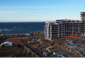 Ход строительства февраль 2017 Апартаменты "Аквамарин" фото 1