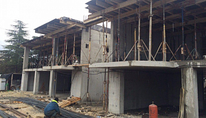 Ход строительства январь 2016 Клубный дом «Айвазовский» фото 5