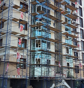Ход строительства сентябрь 2016 Клубный дом «Айвазовский» фото 3