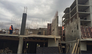 Ход строительства январь 2016 Клубный дом «Айвазовский» фото 7