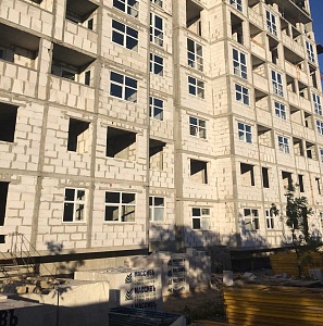 Ход строительства июль 2017 ЖК "Дергачев" фото 3