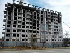 Ход строительства февраль 2018 ЖК "Дергачев" фото 3