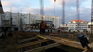 Ход строительства январь 2015 ЖК "Фаворит" фото 1