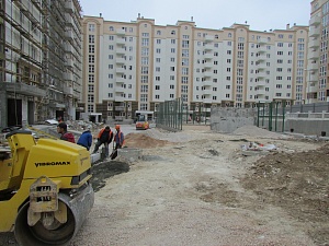 Ход строительства апрель 2017 ЖК "Античный" фото 2