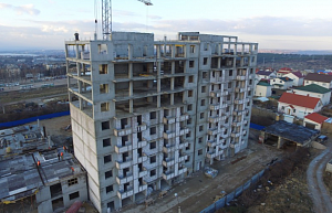 Ход строительства январь 2017 ЖК "Шишкин" фото 3