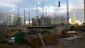 Ход строительства январь 2015 ЖК "Фаворит" фото 2