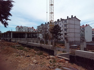 Ход строительства апрель 2016 ЖК "Скифия" фото 2