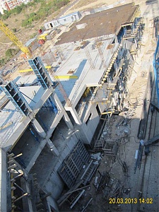 Ход строительства август 2013 ЖК "Евро Сити" фото 3
