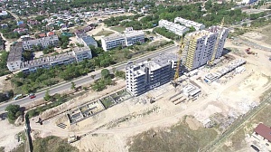 Ход строительства сентябрь 2017 ЖК "Дергачев" фото 3