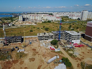 Ход строительства июнь 2017 ЖК "Олимпия" фото 2