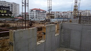 Ход строительства февраль 2015 ЖК "Фаворит" фото 2