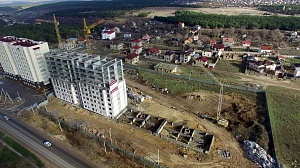 Ход строительства декабрь 2017 ЖК "Дергачев" фото 1