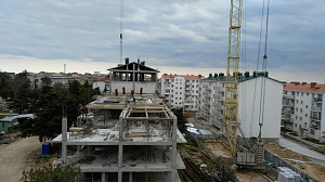 Ход строительства апрель 2017 ЖК "Скифия" фото 5