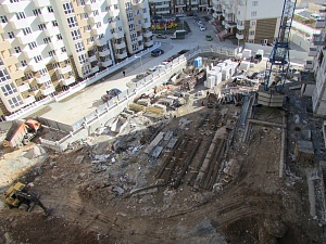 Ход строительства февраль 2017 ЖК "Античный" фото 3