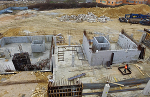 Ход строительства март 2016 ЖК "Шишкин" фото 1
