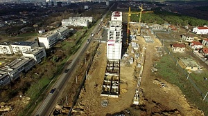 Ход строительства декабрь 2017 ЖК "Дергачев" фото 3