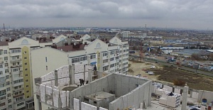 Ход строительства 4й подъезд, кладка фронтонов, вид со стороны ул. Колобова ЖК "Куприн" фото 1