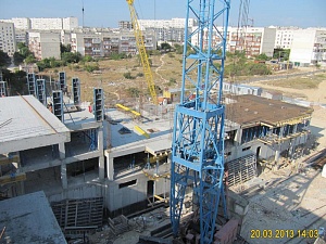 Ход строительства август 2013 ЖК "Евро Сити" фото 1