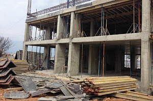 Ход строительства апрель 2017 ЖК "Олимпия" фото 4