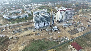 Ход строительства ноябрь 2017 ЖК "Дергачев" фото 8