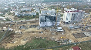 Ход строительства ноябрь 2017 ЖК "Дергачев" фото 9