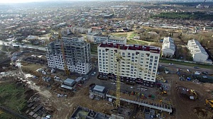 Ход строительства декабрь 2017 ЖК "Дергачев" фото 7
