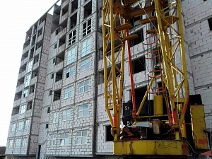 Ход строительства февраль 2018 ЖК "Дергачев" фото 4
