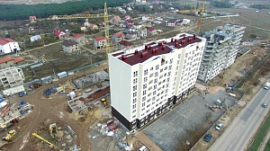 Ход строительства ноябрь 2017 ЖК "Дергачев" фото 3