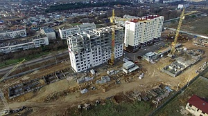 Ход строительства декабрь 2017 ЖК "Дергачев" фото 4