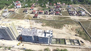 Ход строительства сентябрь 2017 ЖК "Дергачев" фото 2